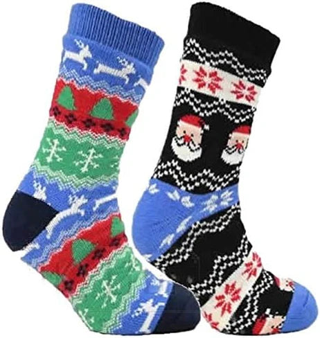 Thermal Socks Mens | Warm Winter Socks Men's | Thermal Socks Wool | Heat Machine Slipper Socks Mens | Men's Heat Machine Santa Socks | Slipper Socks Novelty One Size Uk 6-11