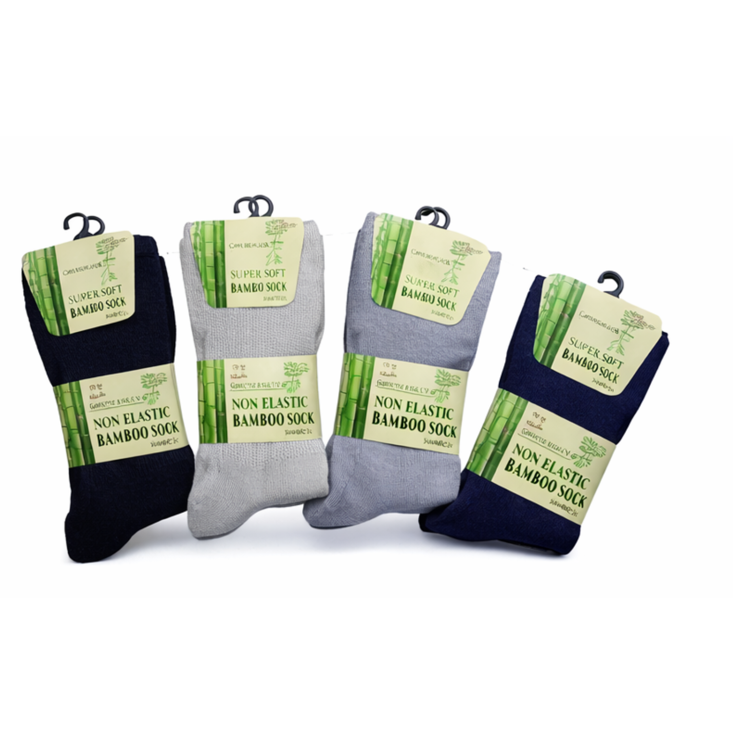 Bamboo Socks for Men | Mens Bamboo Loose Top Socks | Bamboo Socks | Premium Bamboo Socks Men | Non Elastic Anti Bacterial Socks Mens UK 6-11