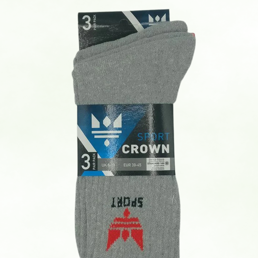 Premium Mens Socks | Best Sports Socks Mens | Best Crew Socks for Men | Mid Calf Cotton Socks Mens | Soft Sports Mens Socks Uk 6-11