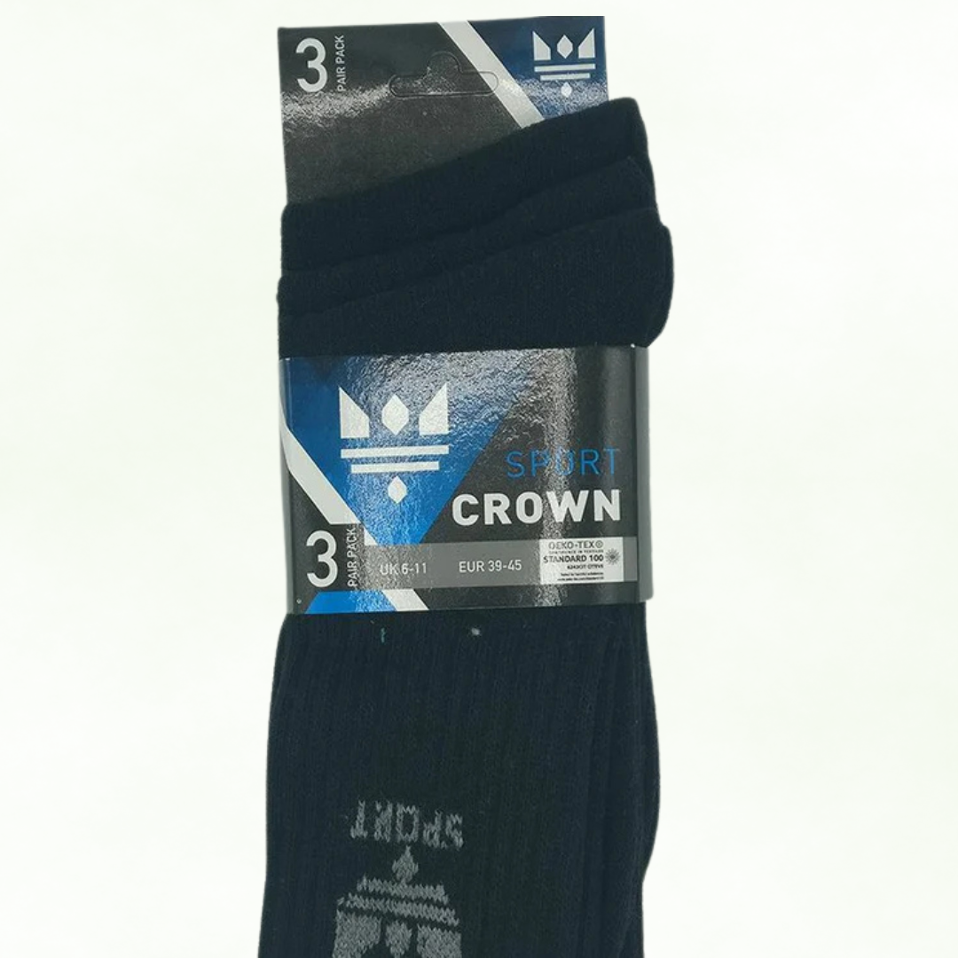 Premium Mens Socks | Best Sports Socks Mens | Best Crew Socks for Men | Mid Calf Cotton Socks Mens | Soft Sports Mens Socks Uk 6-11