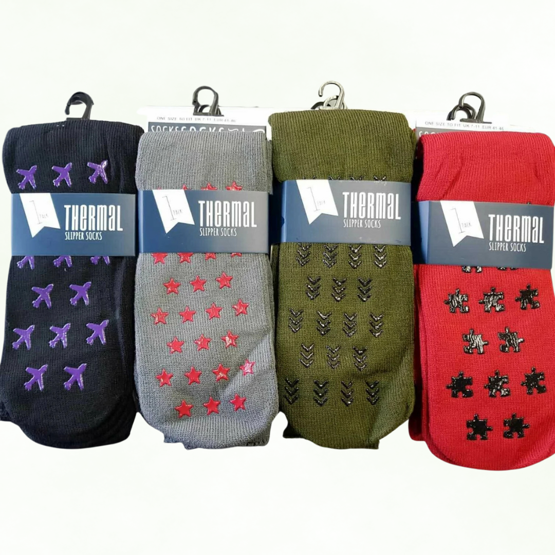 Best Thermal Socks for Men | Premium Mens Socks | Best Crew Socks for Men | Mid Calf Cotton Socks Mens | Soft Sports Mens Socks Uk 6-11