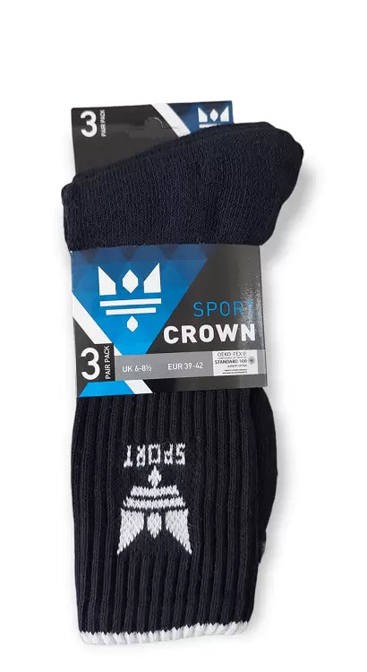 Premium Mens Socks | Best Sports Socks Mens | Best Crew Socks for Men | Mid Calf Cotton Socks Mens | Soft Sports Mens Socks Uk 6-11