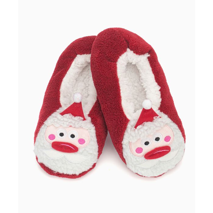 Foxbury Best Slipper Socks Women | 3D Santa Ankle Slipper Socks Women | Super Soft Ladies Bed Socks | Ladies Cozy Slipper Socks Women's | M to L