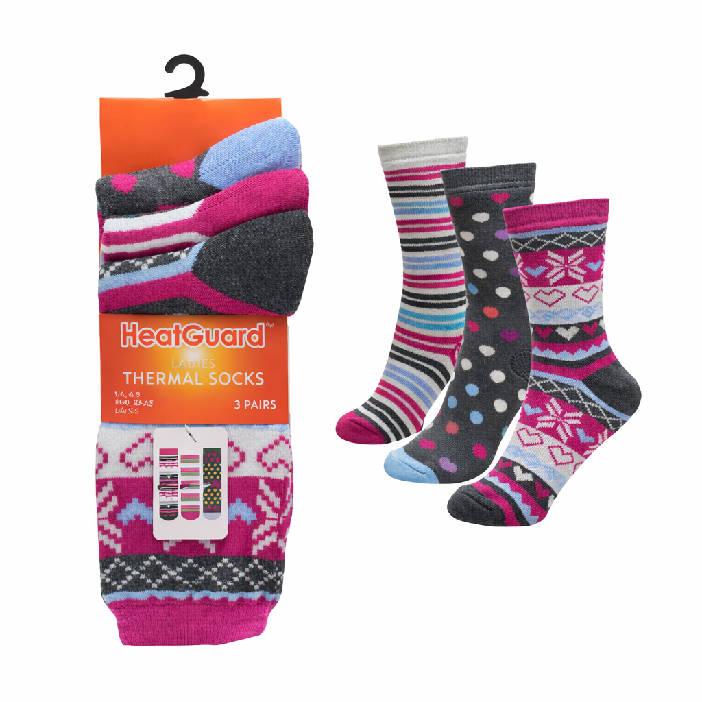 Best Thermal Socks Womens | Ultra Warm Socks for Women | Assorted Winter Socks for Women 4-8 UK