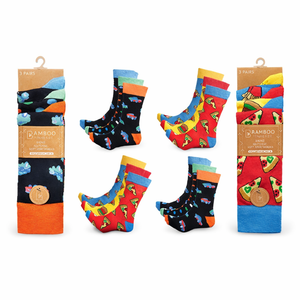 Premium Bamboo Socks for Men | Men’s Bamboo Socks | Mid Calf Mens Socks | Comfortable and Antibacterial Men's Sock Uk 6-11