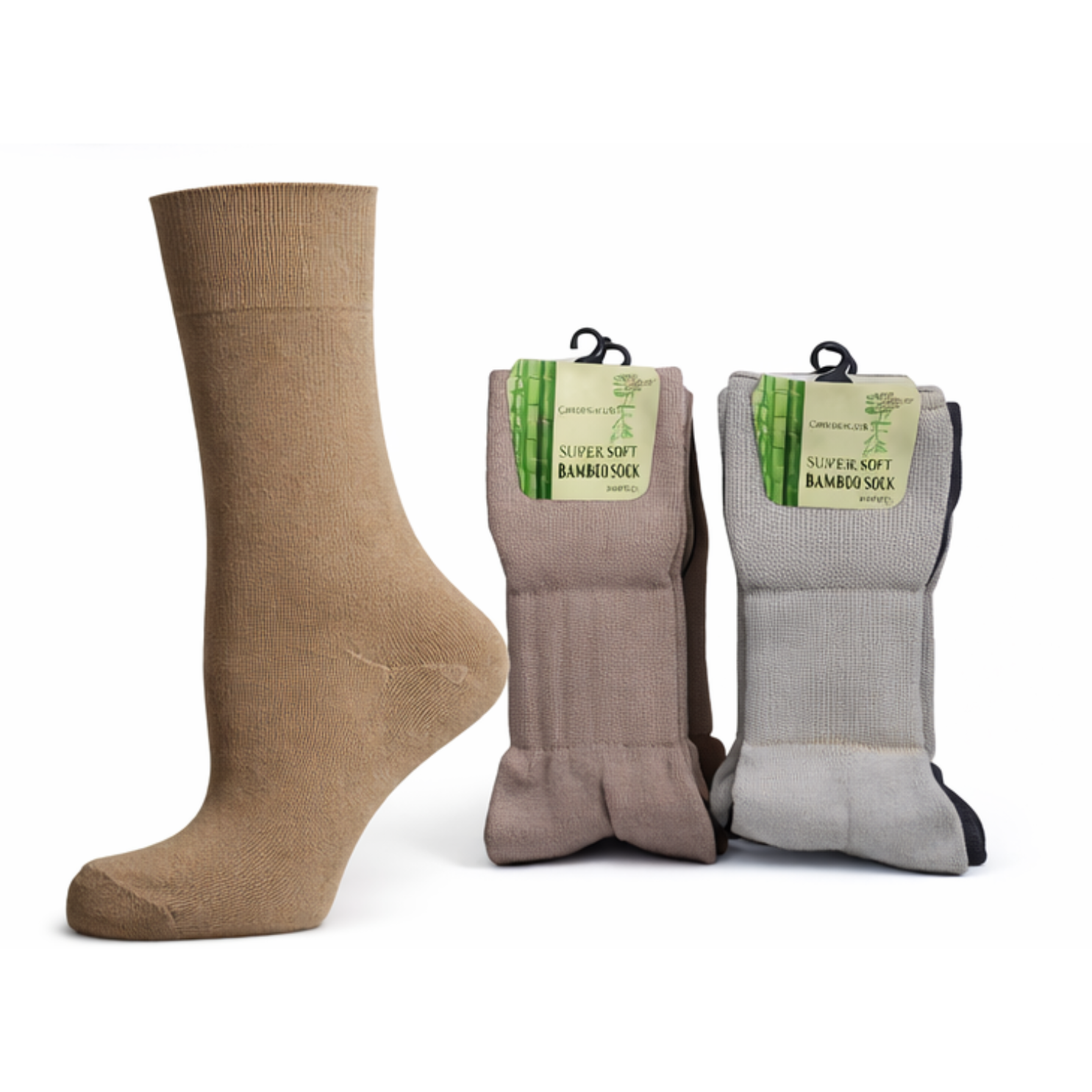 Bamboo Socks for Men | Mens Bamboo Loose Top Socks | Bamboo Socks | Premium Bamboo Socks Men | Non Elastic Anti Bacterial Socks Mens UK 6-11