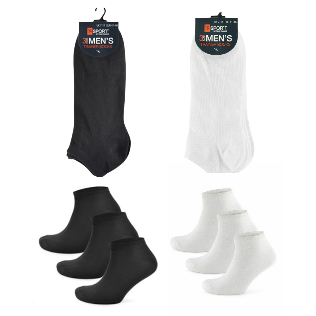 Premium Ankle Socks Mens | Best Sports Socks Mens | Short Socks for Men | Super Soft Sports Mens Socks 7-11 Uk