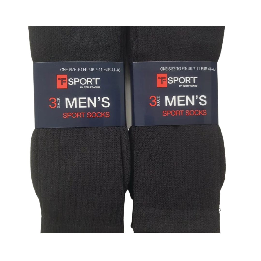 Best Crew Socks for Men | Sport Socks Men | Premium Mens Socks | Mid Calf Socks for Men | Super Soft Mid Calf Sports Mens Socks 7-11 Uk