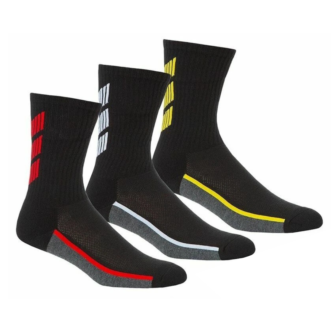 Men's Crew Socks | Mens Bamboo Sports Socks | Bamboo Sports Socks for Men | Mens Industrial Crew Socks | Lightweight Sports Socks Uk Size 6-11