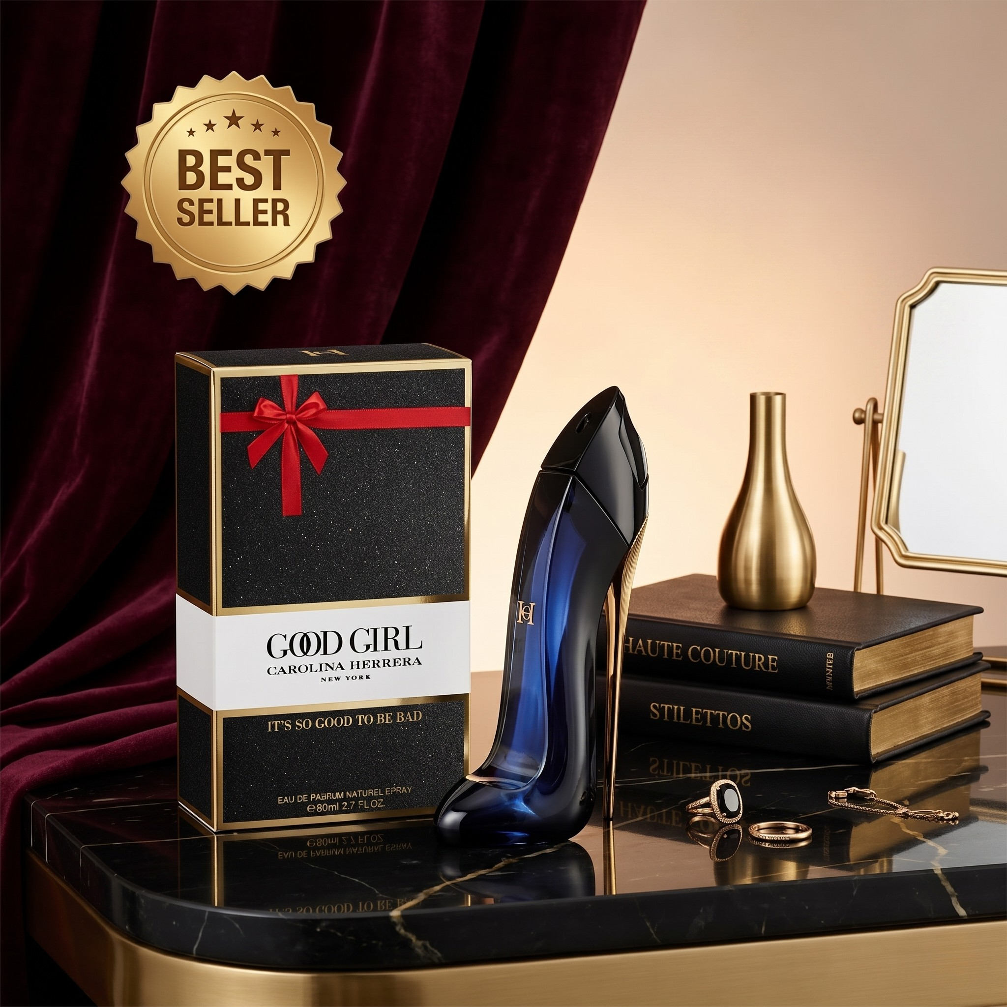 Carolina Herrera Good Girl Perfume | Best Perfume for Women | Good Girl Edp 80ml | Edp Spray Brand New & Sealed