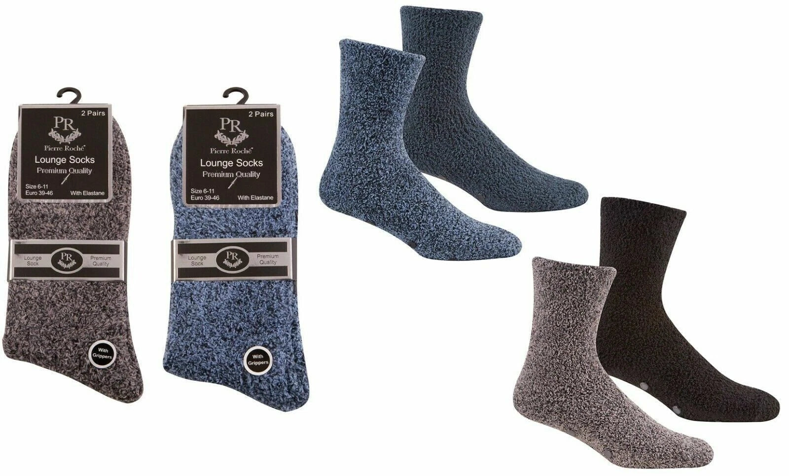 Best Thermal Socks for Men | Mens Winter Socks |  Ultra Warm Mens Socks | Mid Calf Thermal Socks for Men | Anti-Slip Lounge Socks Mens Uk 6-11