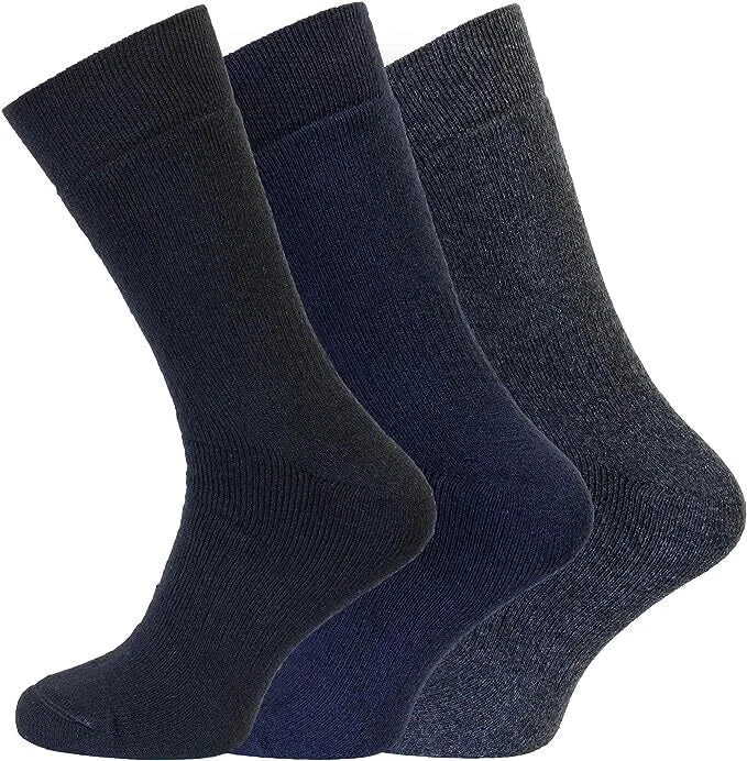 Thermal Socks Mens | Warm Winter Socks Men's | Thermal Socks Wool | 1.9 Tog Warm Winter Mens Socks UK 6-11