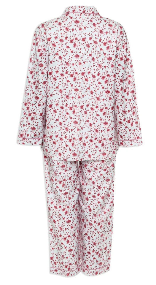 Nightdress for Womens | Long Sleeve Nightie | Full Sleeves Womens Pyjamas Set | Blue Seas by Champion Ladies Brushed Cotton Nightdress Size 12-26
