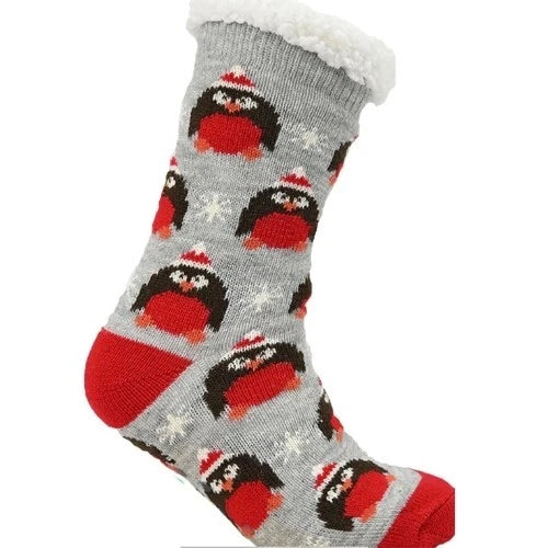 Best Slipper Socks Women | Mid Calf Socks Women | Super Soft Ladies Socks | Ladies Heat Machine Santa Socks | Slipper Socks Novelty One Size Uk 4-7