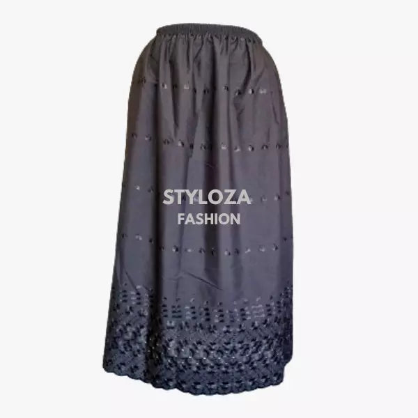 Ladies Half Slip | Women Underskirt | Ladies Poly Cotton Waist | Half Slip Underskirt Embroidered 27 Length Size 10-28